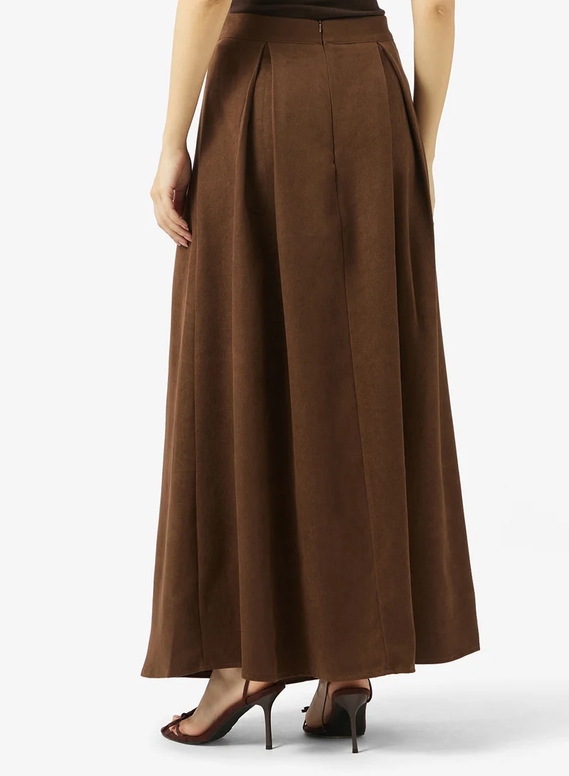 Ella  Box Pleat Skirt for Women | Best Price UAE
